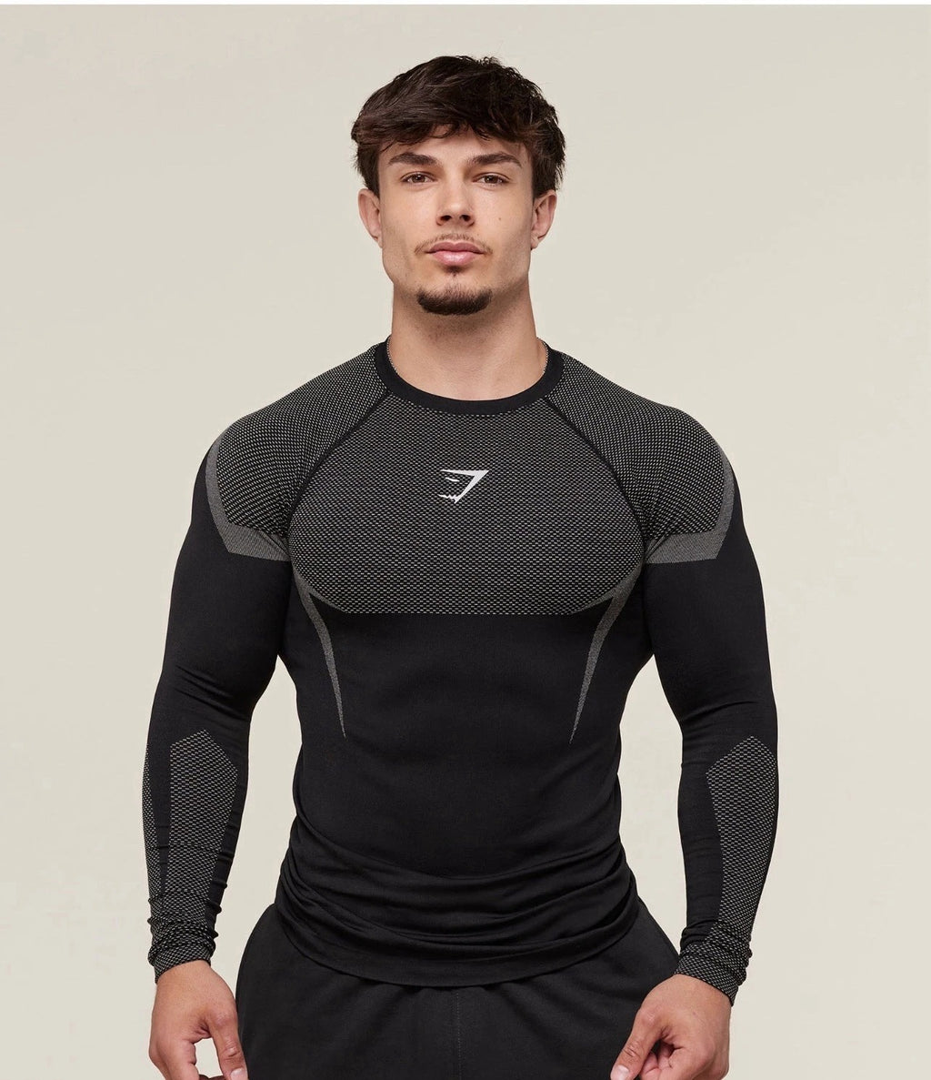 Gymshark Onyx 5.0 Seamless Long Sleeve T-Shirt