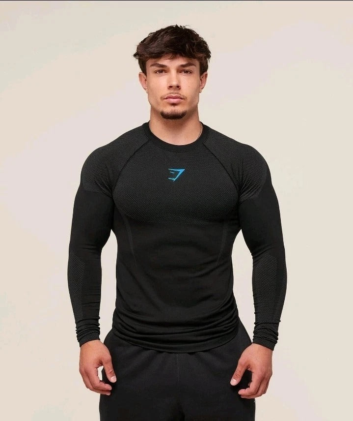 Gymshark Onyx 5.0 Seamless Long Sleeve T-Shirt