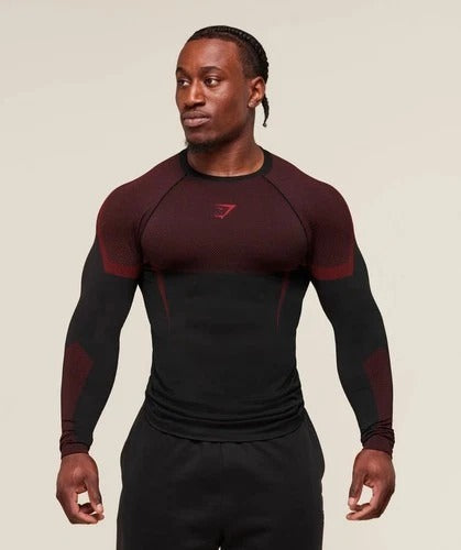 Gymshark Onyx 5.0 Seamless Long Sleeve T-Shirt