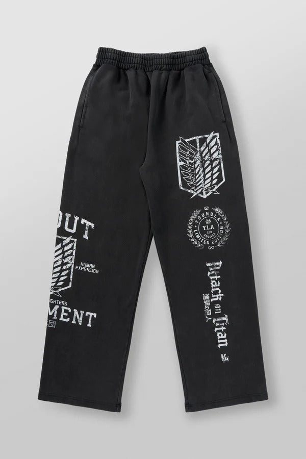 AOT x YLA Baggy Joggers #2128