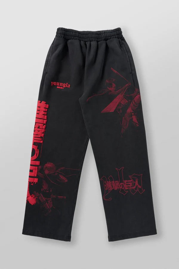 AOT x YLA Baggy Joggers #2128