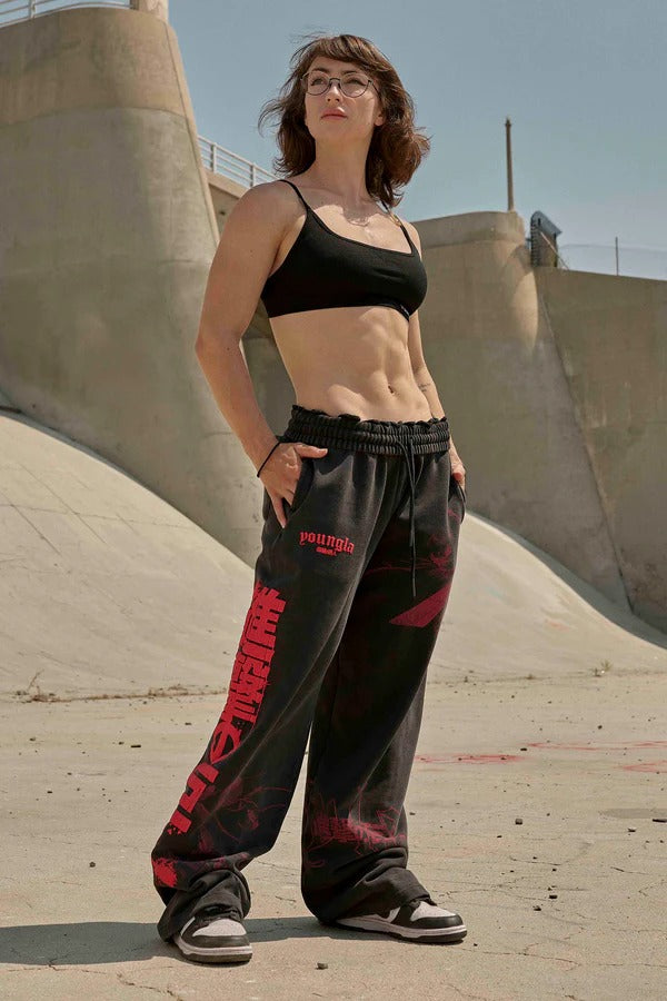 AOT x YLA Baggy Joggers #2128