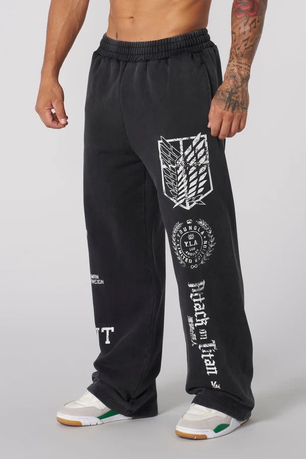 AOT x YLA Baggy Joggers #2128