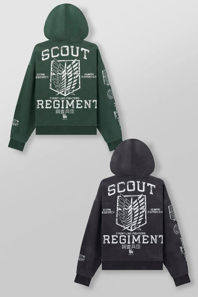 AOT x YLA Zip-Up Hoodies #5138