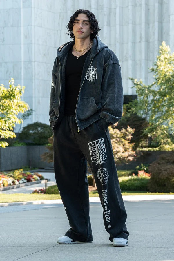 AOT x YLA Zip-Up Hoodies #5138
