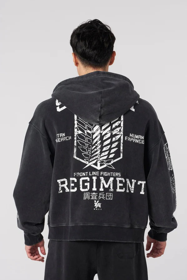 AOT x YLA Zip-Up Hoodies #5138
