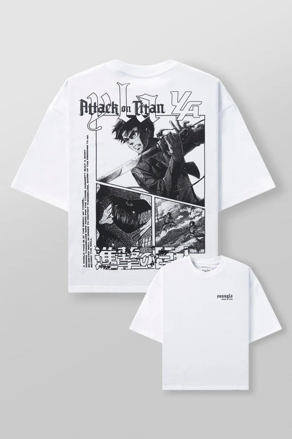 AOT x YLA Cropped Tees #4186