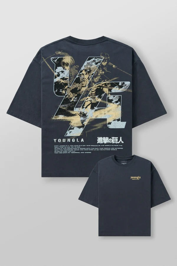 AOT x YLA Cropped Tees #4186