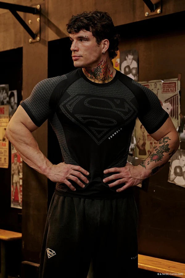 Superman Compression Tees #4117